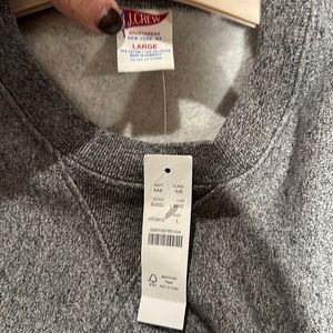 Never worn men’s JCrew sweatshirt